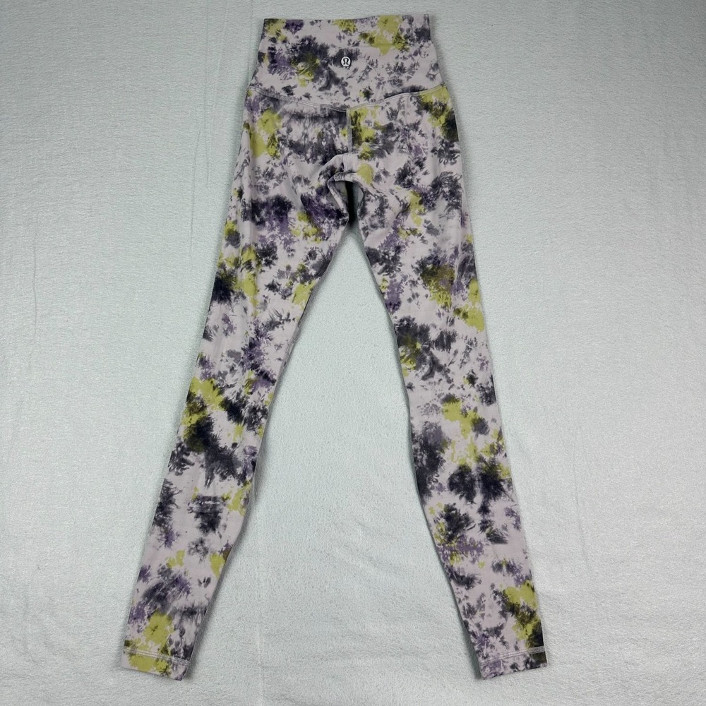 Lululemon Align HR Pant 2 Dye Mauve Grey RTMV Nulu Tight Light Soft 28"